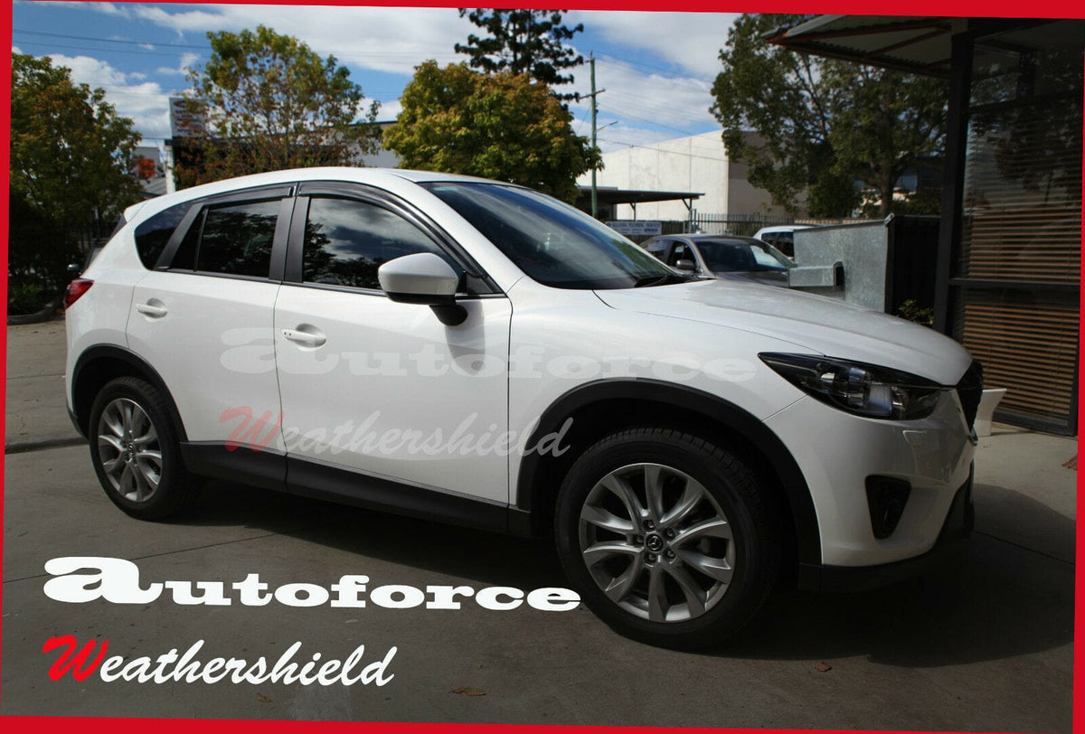 Installed View - Mazda CX-5 KE (2012-2017): Premium Window Visors