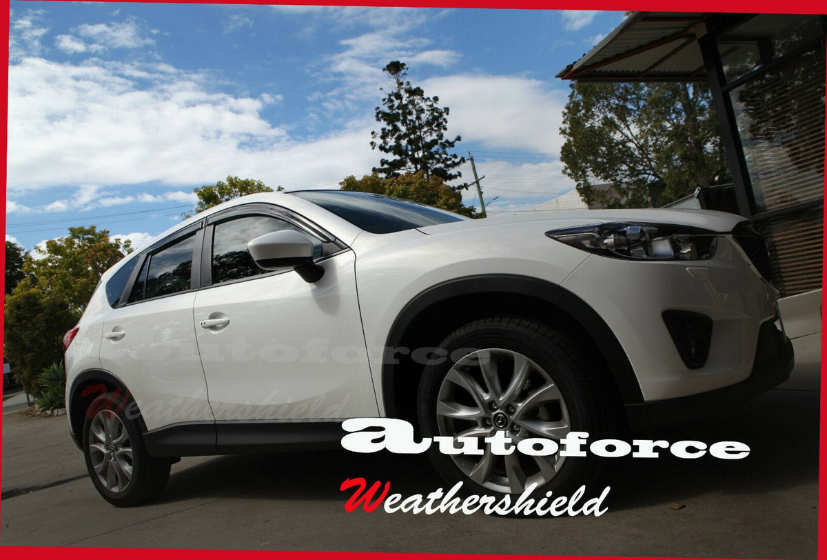 Installed View - Mazda CX-5 KE (2012-2017): Premium Window Visors