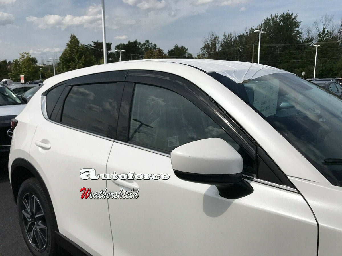 Installed View - Mazda CX-5 KF (2017-2022): Premium Window Visors