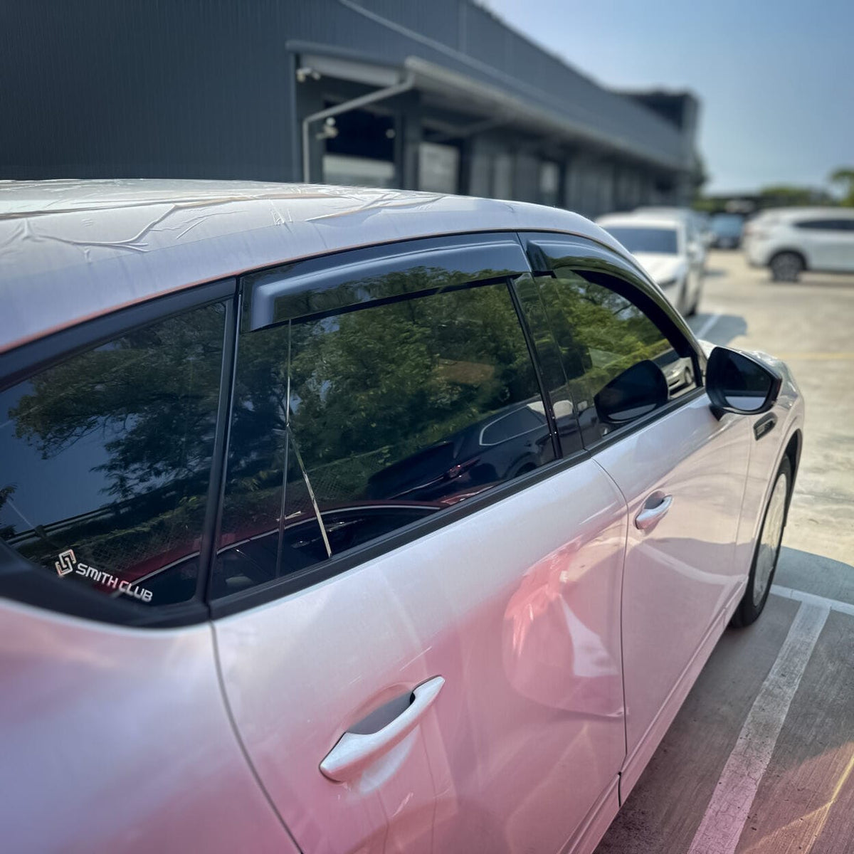 Installed View - Mazda CX-60 KH (2023-On): Premium Window Visors