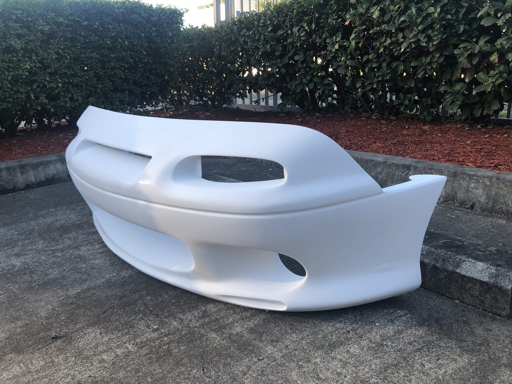 Installed View - Mazda MX5 NA: Brand New Style Front Bumper