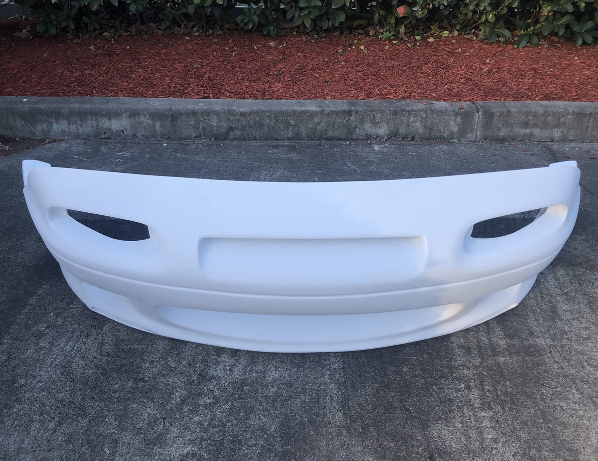 Installed View - Mazda MX5 NA: Brand New Style Front Bumper