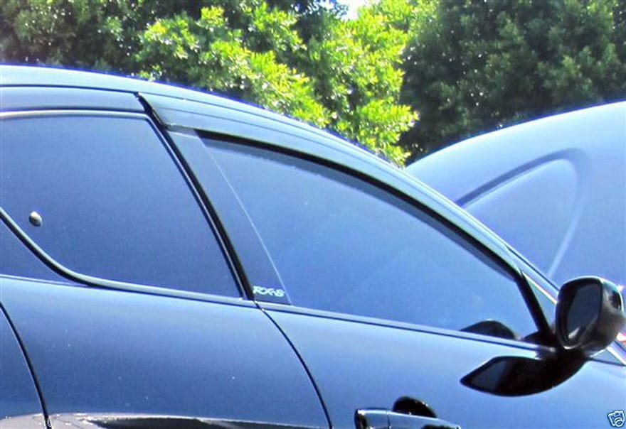 Installed View - Mazda RX-8 SE3P Coupe (2003-2012): Premium Window Visors