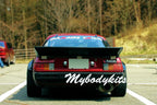 Installed View - Mazda RX7 FC Series 1/2/3: 4-Piece Wheel Flare Set