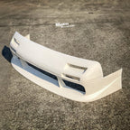 Installed View - Mazda RX7 FC: Vanquish Style Front Bumper