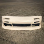 Installed View - Mazda RX7 FC: Vanquish Style Front Bumper