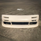 Installed View - Mazda RX7 FC: Vanquish Style Front Bumper