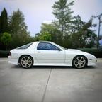 Installed View - Mazda RX7 FC: Vanquish Style Rear Bumper