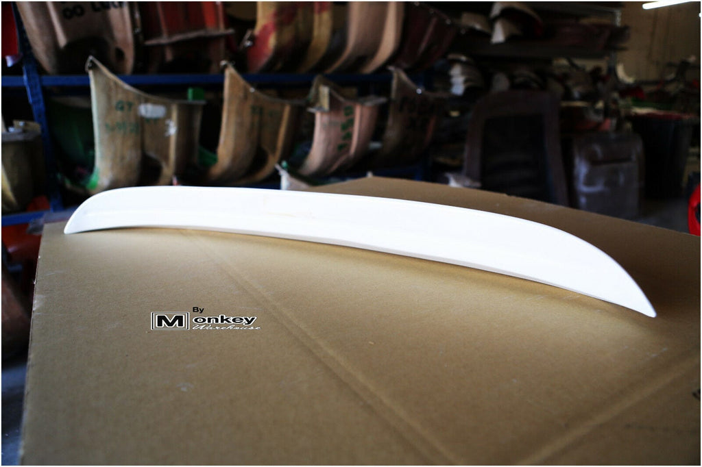 Installed View - Mazda RX7 FD: JDM Rear Roof Drift Wing
