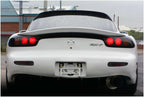 Installed View - Mazda RX7 FD: JDM Rear Roof Drift Wing