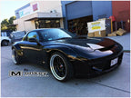 Installed View - Mazda RX7 FD: Rocket Bunny Style Body Kit