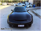 Installed View - Mazda RX7 FD: Rocket Bunny Style Body Kit