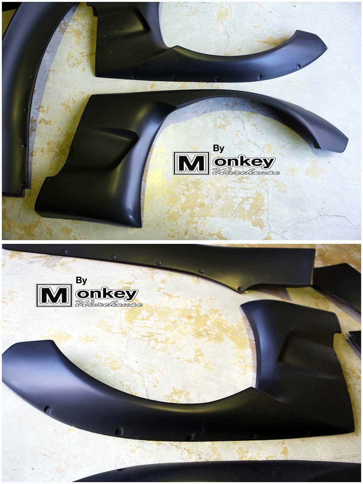 Installed View - Mazda RX7 FD: Rocket Bunny Style Body Kit
