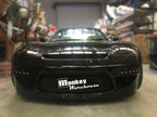 Installed View - Mazda RX7 FD: Rocket Bunny Style Front Bumper