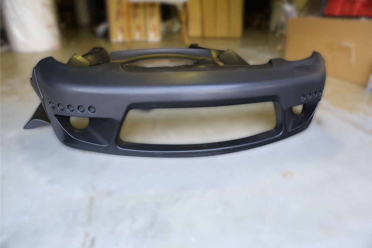 Installed View - Mazda RX7 FD: Rocket Bunny Style Front Bumper