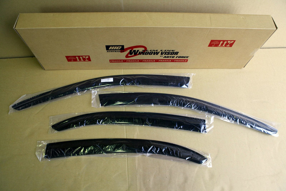 Installed View - Mercedes-Benz A-Class W176 (2012-2018): Premium Window Visors