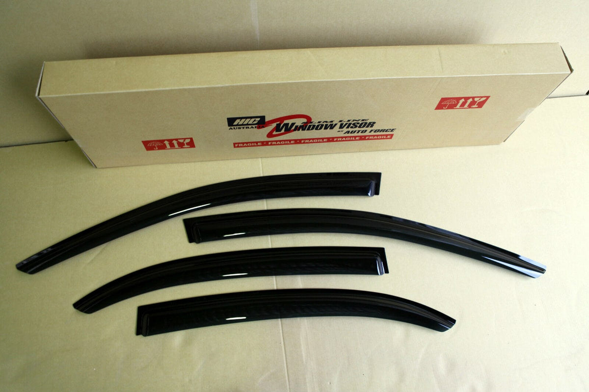 Installed View - Mercedes-Benz A-Class W176 (2012-2018): Premium Window Visors