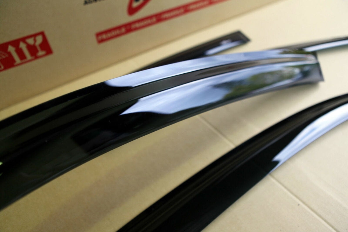 Installed View - Mercedes-Benz A-Class W176 (2012-2018): Premium Window Visors