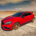 Installed View - Mercedes-Benz A-Class W176 (2012-2018): Premium Window Visors