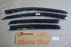 Installed View - Mercedes Benz B-Class W245 (2005-2011): Premium Window Visors