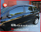 Installed View - Mercedes Benz B-Class W245 (2005-2011): Premium Window Visors