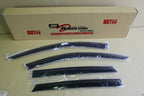 Installed View - Mercedes Benz B-Class W246 (2012-2019): Premium Window Visors