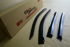 Installed View - Mercedes Benz B-Class W246 (2012-2019): Premium Window Visors