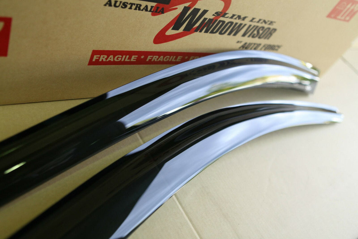 Installed View - Mercedes Benz B-Class W246 (2012-2019): Premium Window Visors