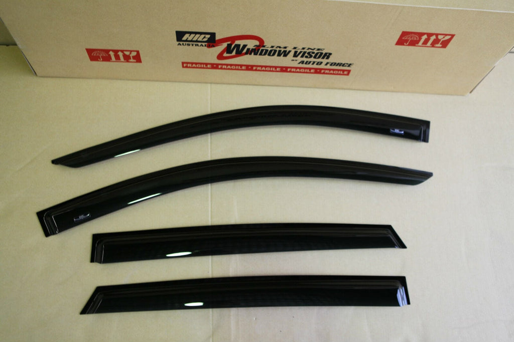 Installed View - Mercedes Benz B-Class W246 (2012-2019): Premium Window Visors