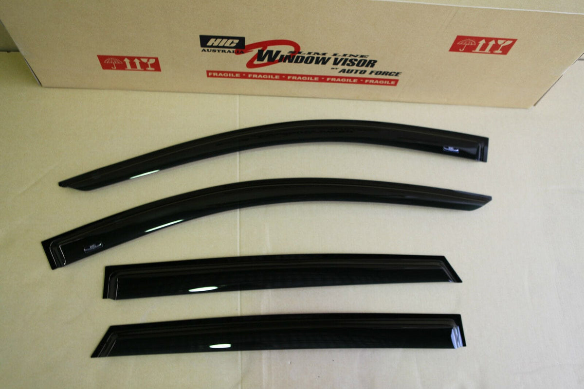Installed View - Mercedes Benz B-Class W246 (2012-2019): Premium Window Visors