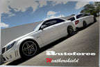 Installed View - Mercedes-Benz C-Class W204 Sedan: Premium Window Visors