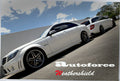 Installed View - Mercedes-Benz C-Class W204 Sedan: Premium Window Visors