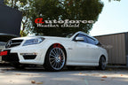 Installed View - Mercedes-Benz C-Class W204 Wagon: Premium Window Visors
