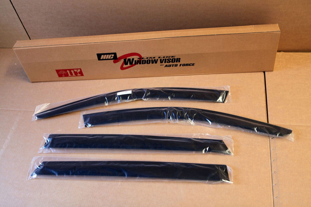 Installed View - Mercedes-Benz C-Class W204 Wagon: Premium Window Visors