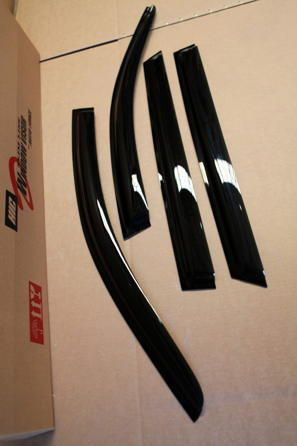 Installed View - Mercedes-Benz C-Class W204 Wagon: Premium Window Visors
