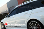 Installed View - Mercedes-Benz C-Class W204 Wagon: Premium Window Visors