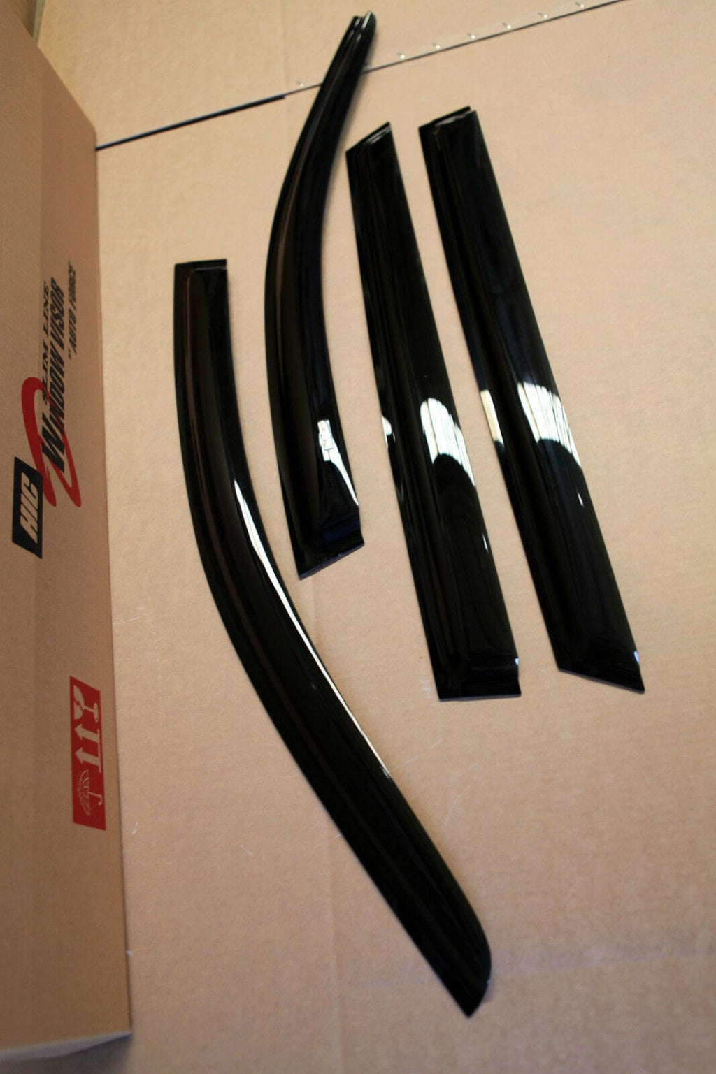 Installed View - Mercedes-Benz C63 AMG W204 Estate: Premium Window Visors