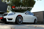 Installed View - Mercedes-Benz C63 AMG W204 Estate: Premium Window Visors