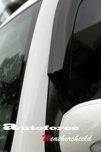 Installed View - Mercedes-Benz ML W163 (ML270/320/350/430/500/ML55): Premium Window Visors