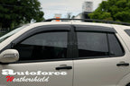 Installed View - Mercedes-Benz ML W163 (ML270/320/350/430/500/ML55): Premium Window Visors