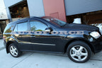 Installed View - Mercedes-Benz ML280 ML300 ML320 (2005-2011): Premium Window Visors