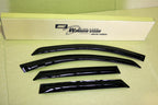 Installed View - Mercedes-Benz ML280 ML300 ML320 (2005-2011): Premium Window Visors