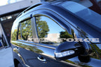 Installed View - Mercedes-Benz ML280 ML300 ML320 (2005-2011): Premium Window Visors