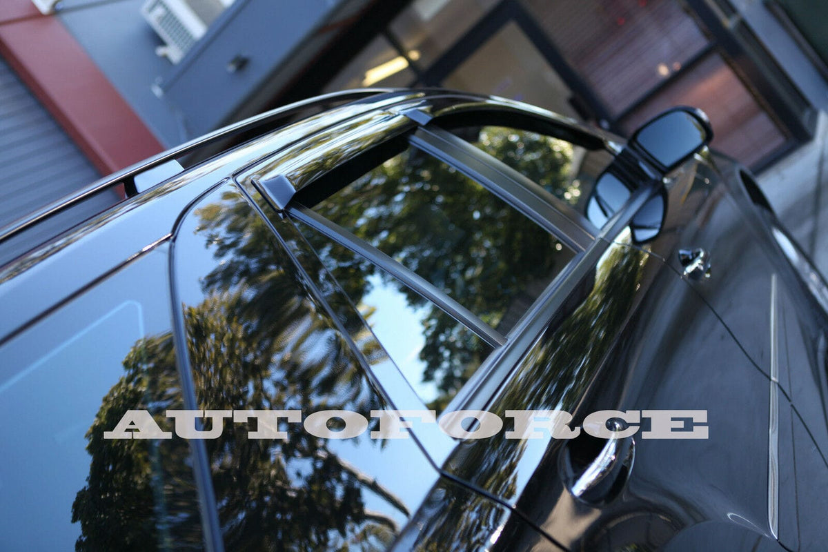 Installed View - Mercedes-Benz ML280 ML300 ML320 (2005-2011): Premium Window Visors