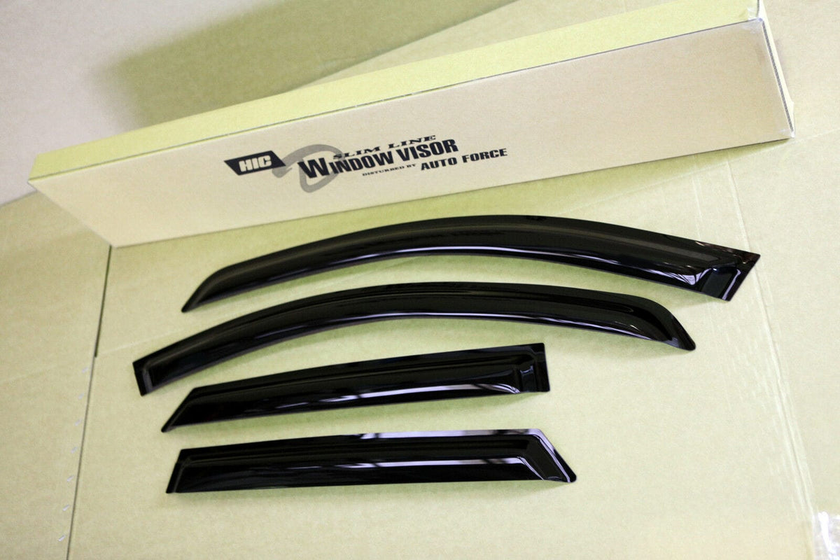 Installed View - Mercedes-Benz ML350 ML500 ML63 AMG (2005-2011): Premium Window Visors