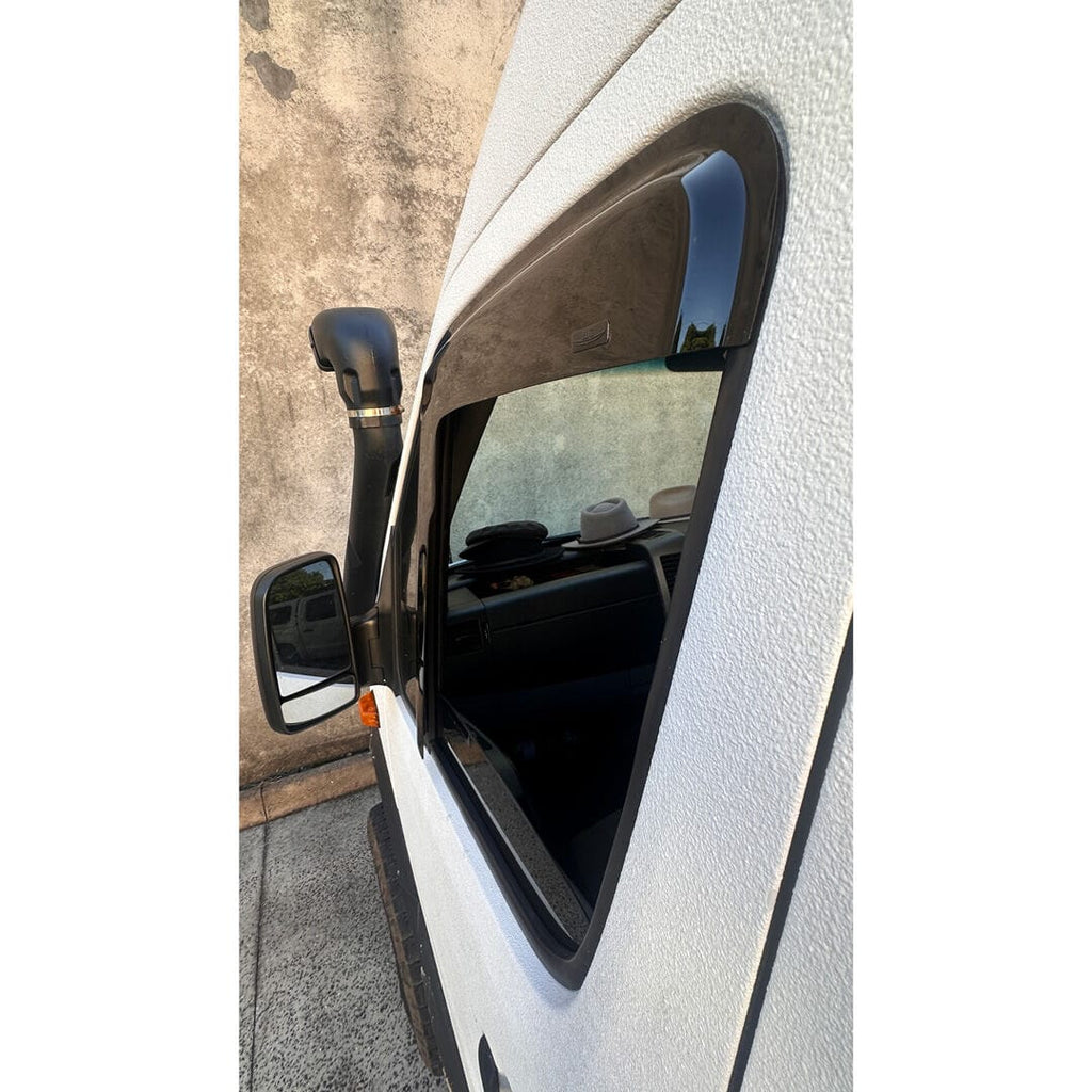 Installed View - Mercedes-Benz Sprinter W906 (2006-2018): Premium Window Visors