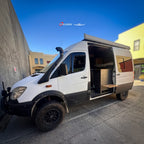 Installed View - Mercedes-Benz Sprinter W906 (2006-2018): Premium Window Visors
