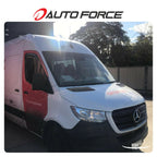 Installed View - Mercedes-Benz Sprinter W907 (2018-2026): Premium Window Visors
