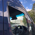 Installed View - Mercedes-Benz Sprinter W907 (2018-2026): Premium Window Visors