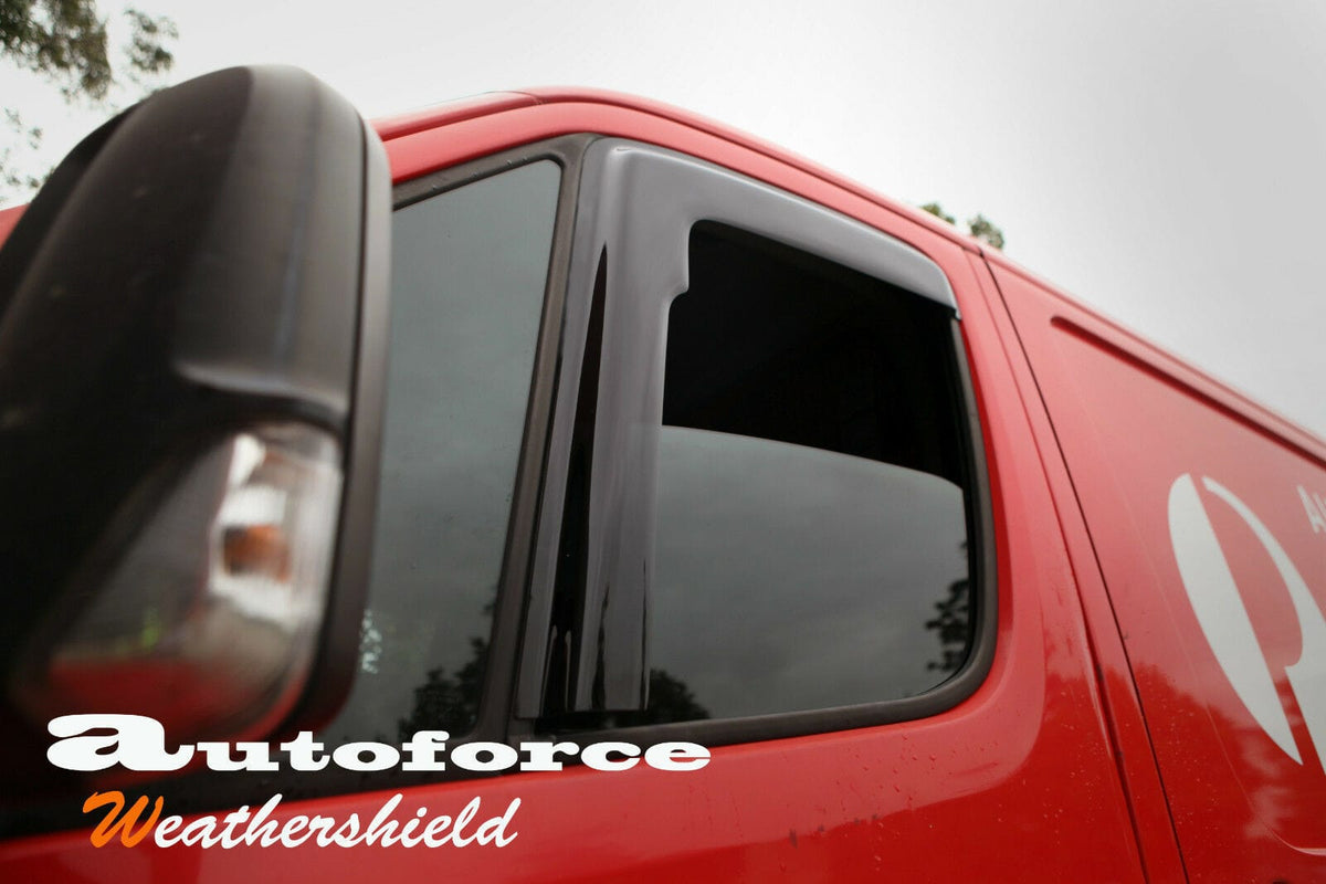 Installed View - Mercedes-Benz Sprinter W907 (2018-2026): Premium Window Visors